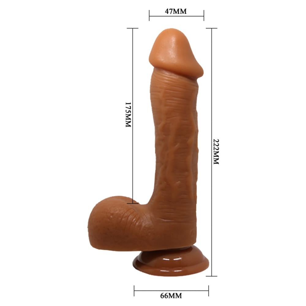 Beautiful Johnson - Dildo realist, 23.4 cm - detaliu 3