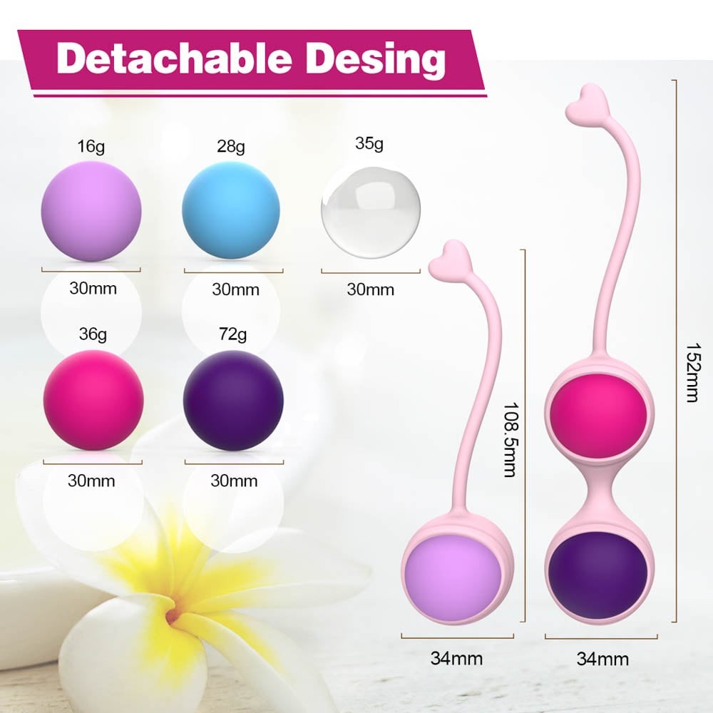 Beautiful Kegel Balls I - Set bile kegel - detaliu 1