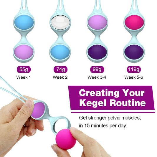 Beautiful Kegel Balls II - Set bile kegel