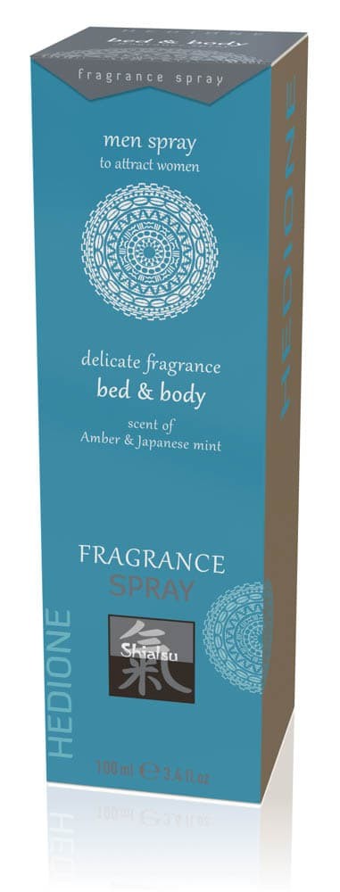 Bed & Body Spray - Amber & Japanese Mint, Parfum Feromoni, 100 ml