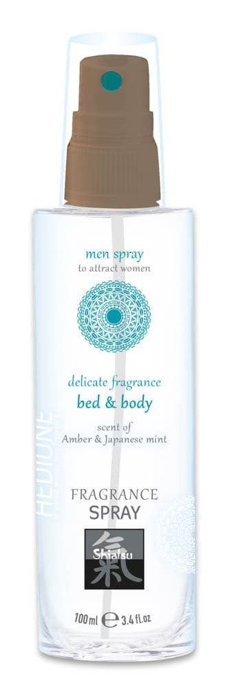 Bed & Body Spray - Amber & Japanese Mint, Parfum Feromoni, 100 ml - detaliu 1