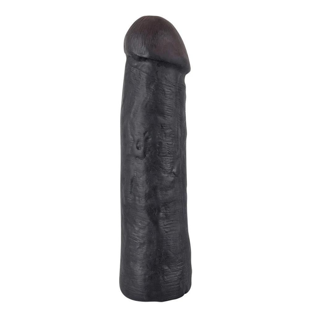 Big Black - Manson Prelungitor Penis Negru Realistic, 22 cm