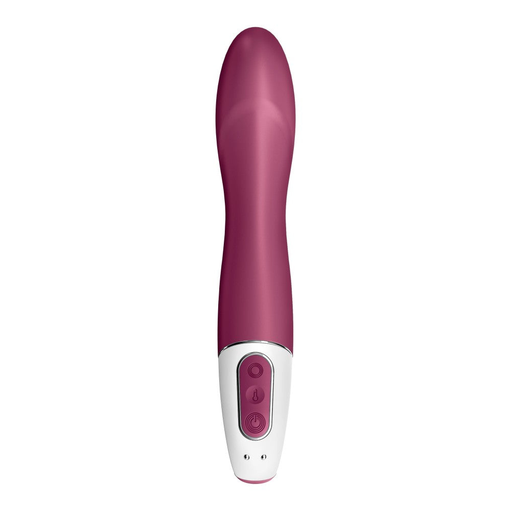 Big Heat - Vibrator Punct G cu Incalzire si APP Control, 22x4 cm - detaliu 1