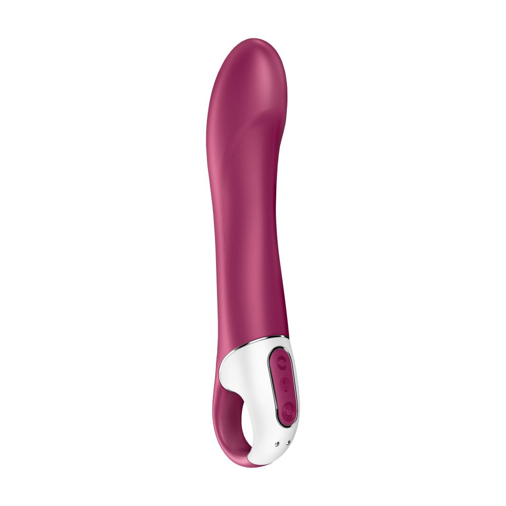 Big Heat - Vibrator Punct G cu Incalzire si APP Control, 22x4 cm - detaliu 2