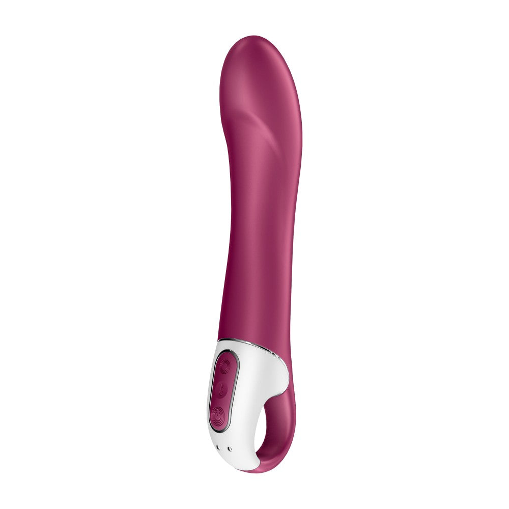 Big Heat - Vibrator Punct G cu Incalzire si APP Control, 22x4 cm - detaliu 4