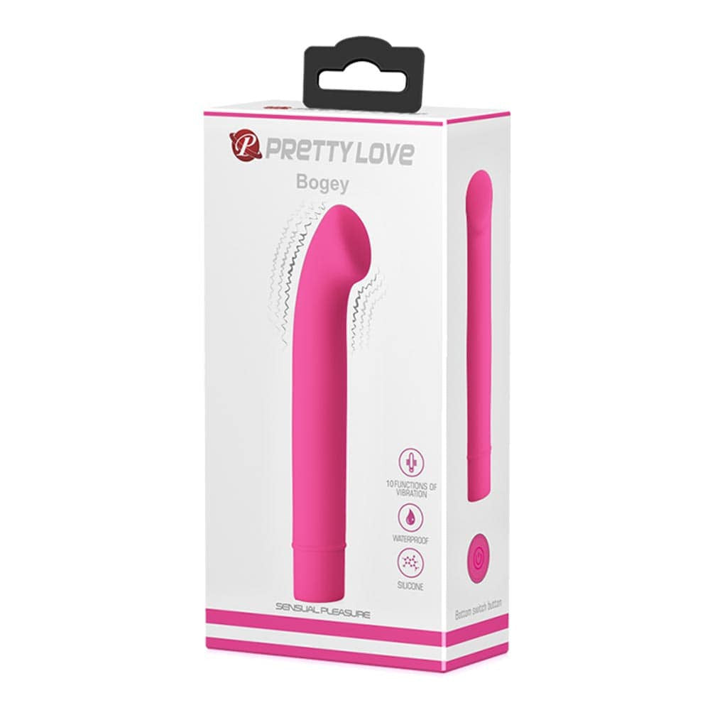 Bogey - Vibrator punct G, roz, 15 cm - detaliu 4