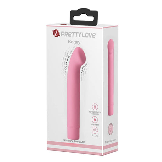 Bogey - Vibrator punct G, roz deschis, 15 cm - detaliu 1