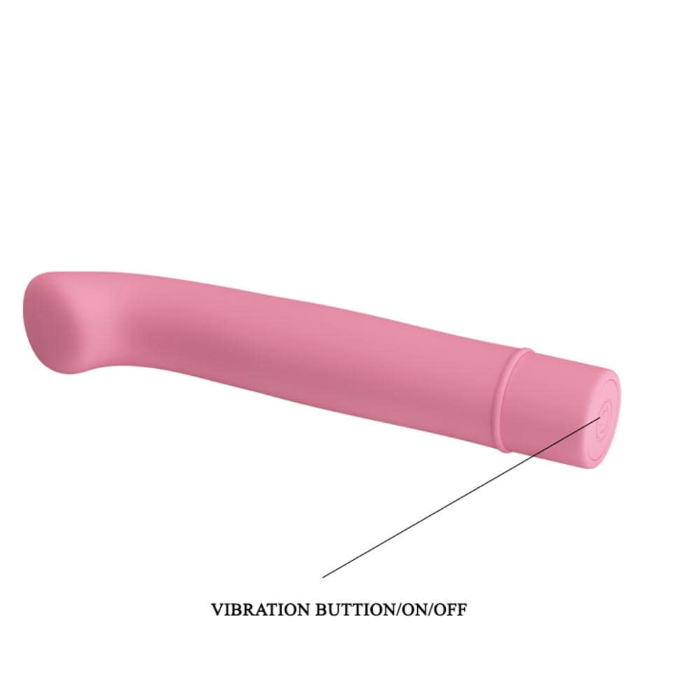 Bogey - Vibrator punct G, roz deschis, 15 cm - detaliu 5