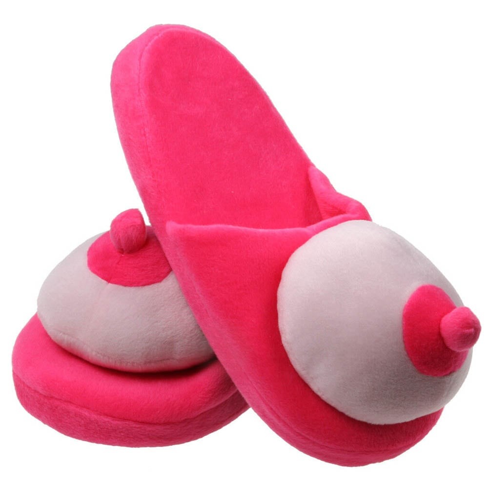 Boobs Slippers Papuci de Casa cu Forma de Sani - detaliu 2