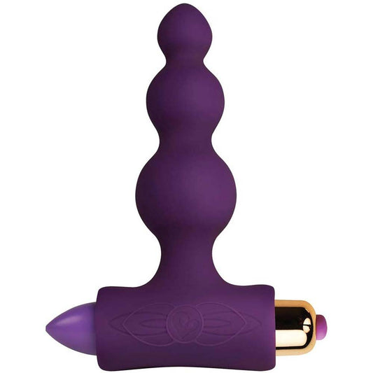 Bubbles Purple - Bile Anale cu 7 Functii de Vibratie, 11 cm - detaliu 1
