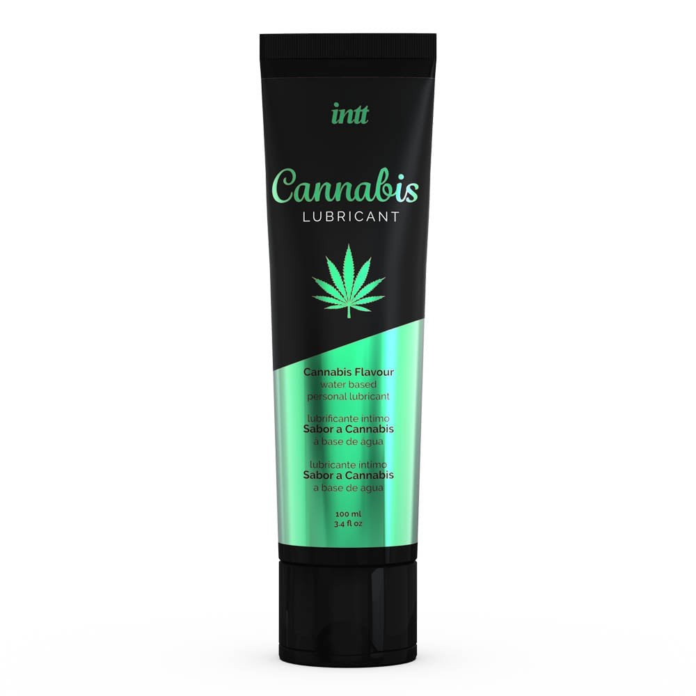 Cannabis Tube - Lubrifiant pe Baza de Apa cu  Aroma de Cannabis, 100 ml
