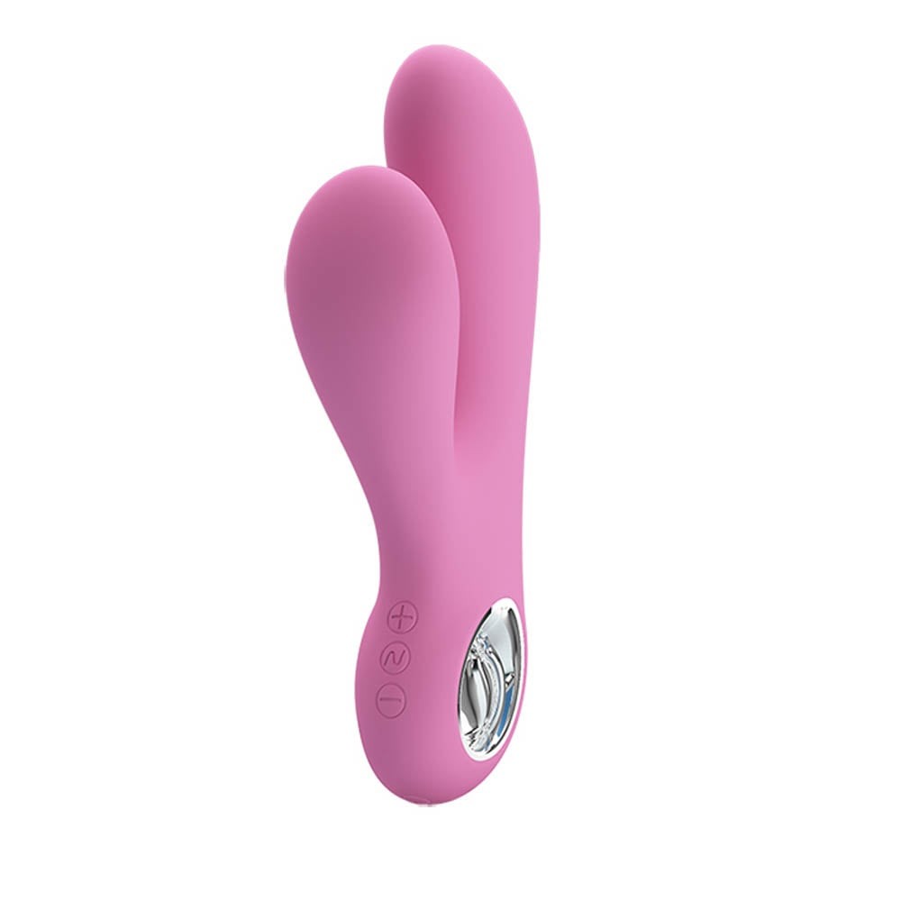Canrol - Vibrator iepuraș, roz, 17 cm - detaliu 5