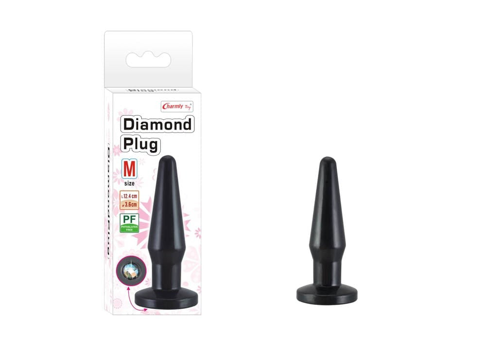 Charmly Diamond - Dop anal, 12.4 cm - detaliu 2