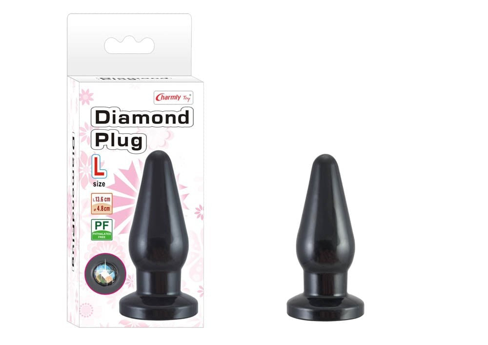 Charmly Diamond - Dop anal, 13.6 cm - detaliu 2