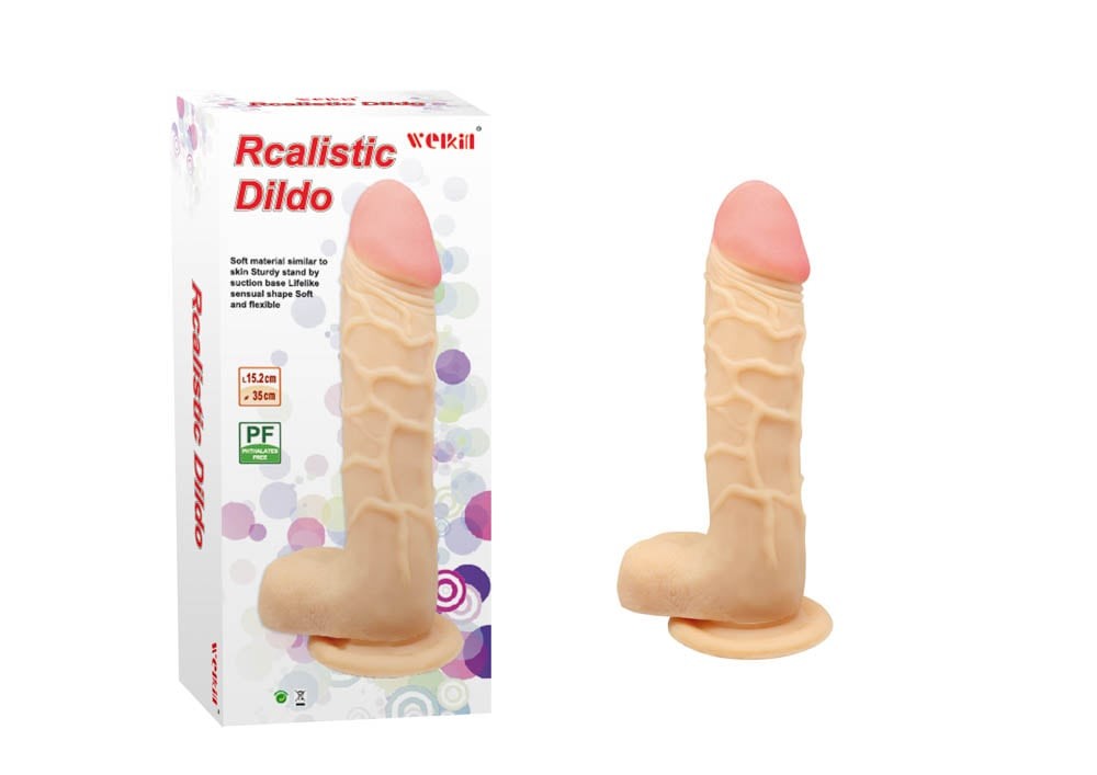 Charmly - Dildo realist, 15 cm - detaliu 2