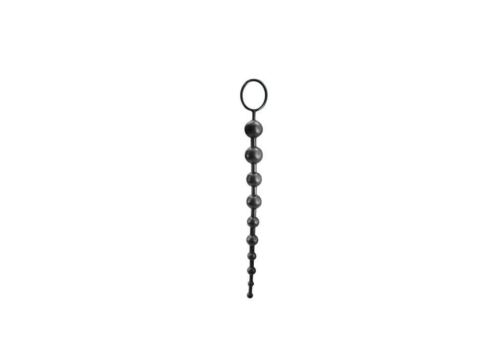 Charmly Super 10 - Bile anale negru, 27 cm