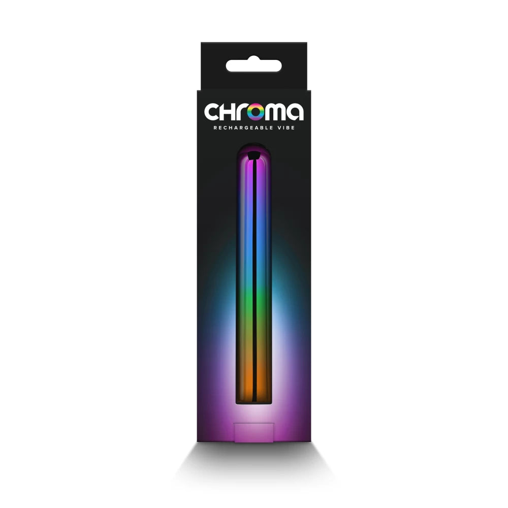 Chroma - Glonț vibrator, multicolor, 13.8 cm - detaliu 1