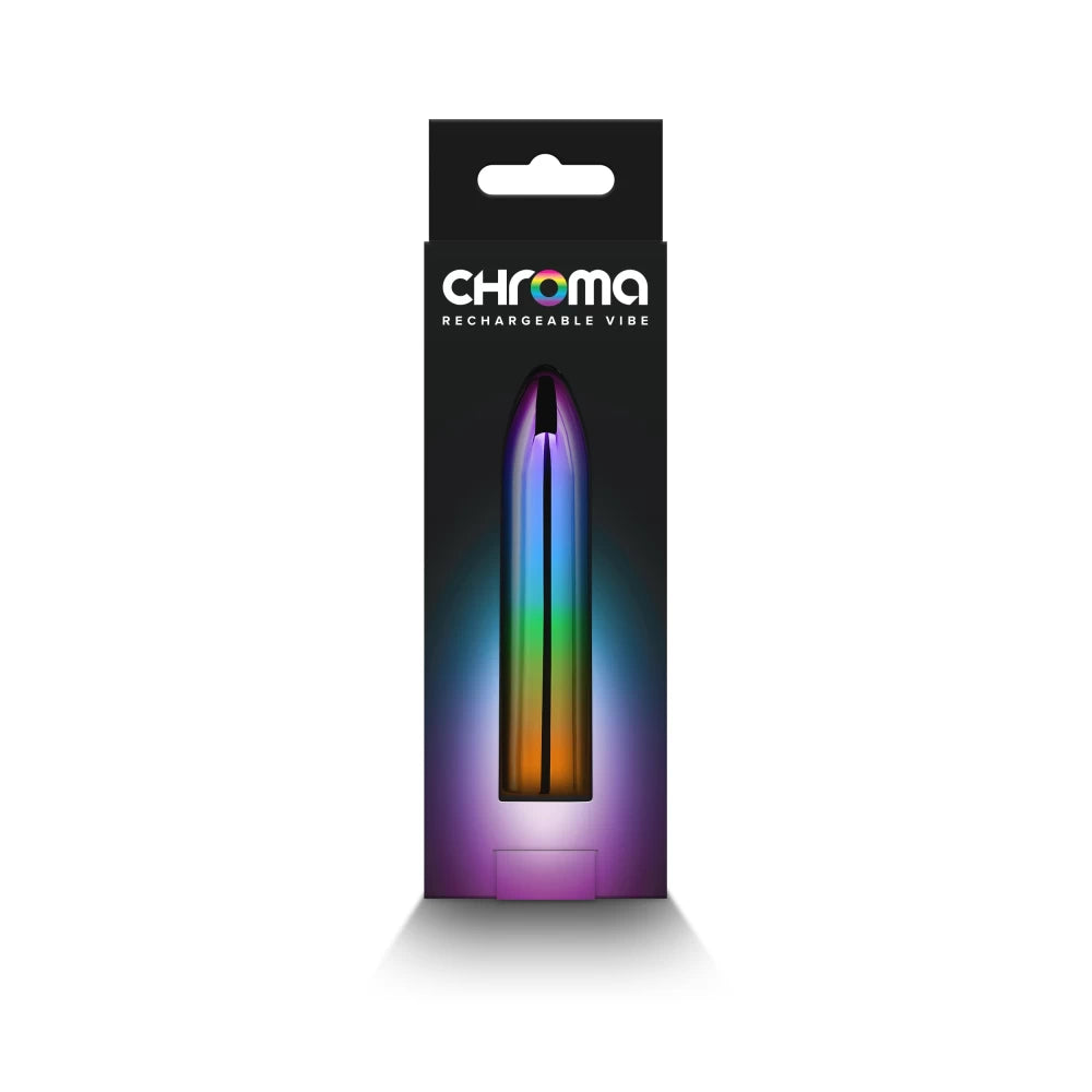 Chroma - Glonț vibrator, multicolor, 9 cm - detaliu 1