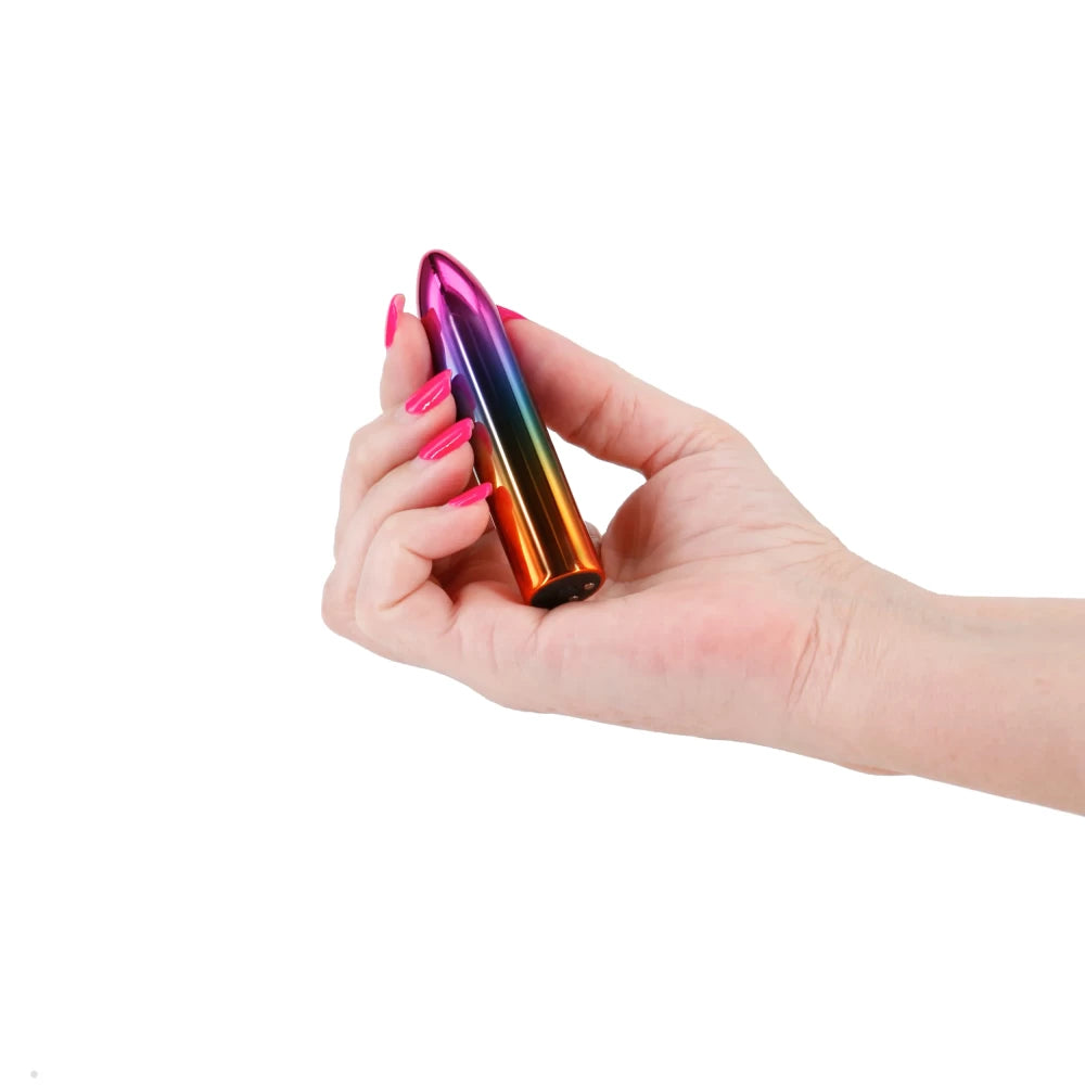 Chroma - Glonț vibrator, multicolor, 9 cm - detaliu 3