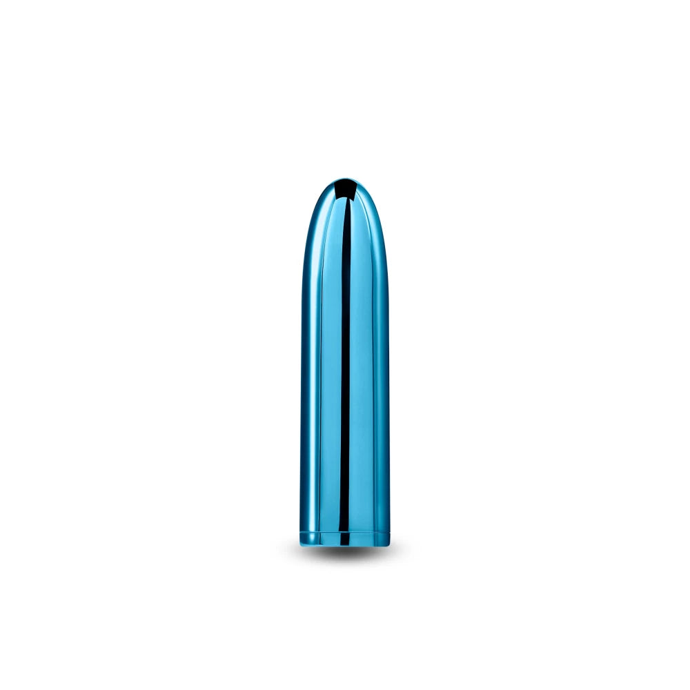 Chroma Petite - Glonț vibrator, albastru, 8.7 cm - detaliu 2