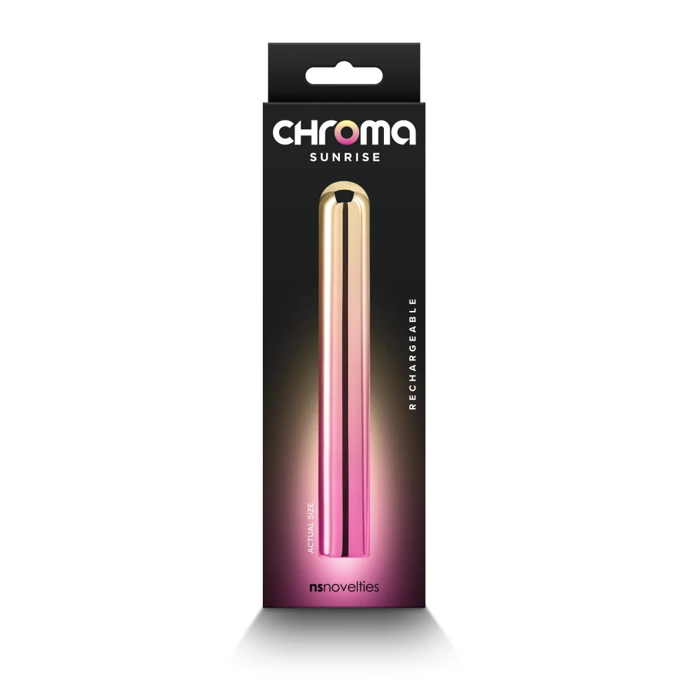 Chroma Sunrise - Glonț vibrator, arămiu, 13.8 cm