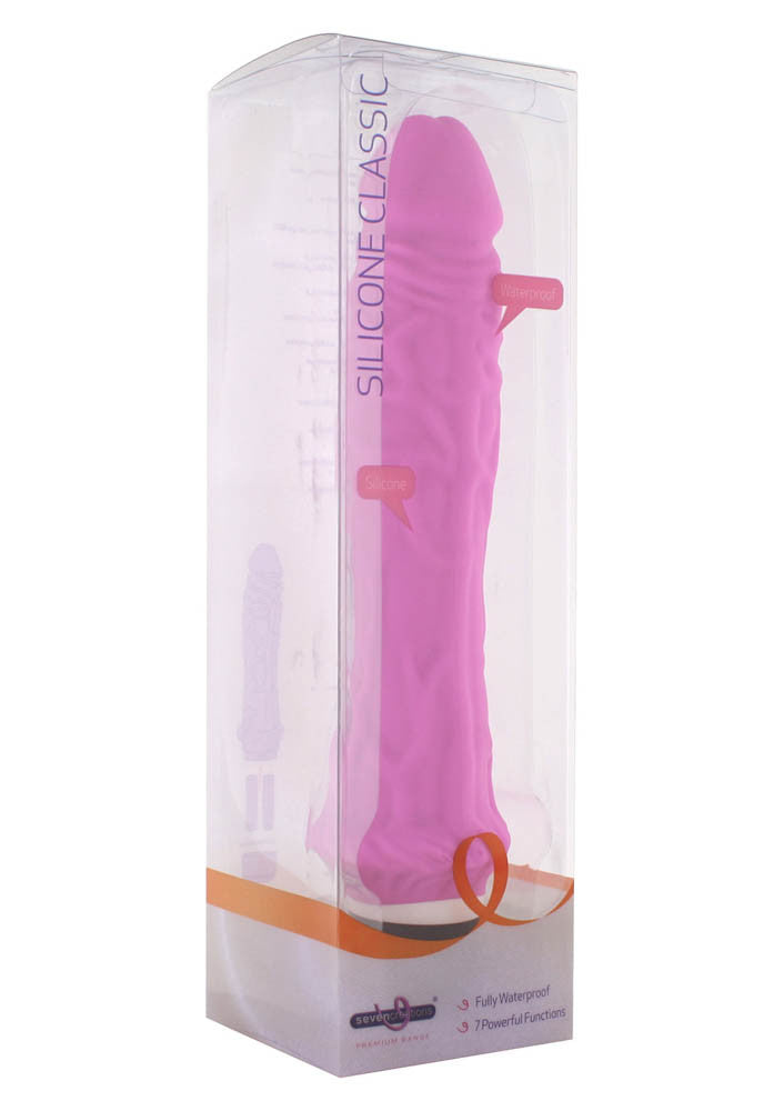 Clasic Large - Vibrator XXL, roz, 25 cm - detaliu 1