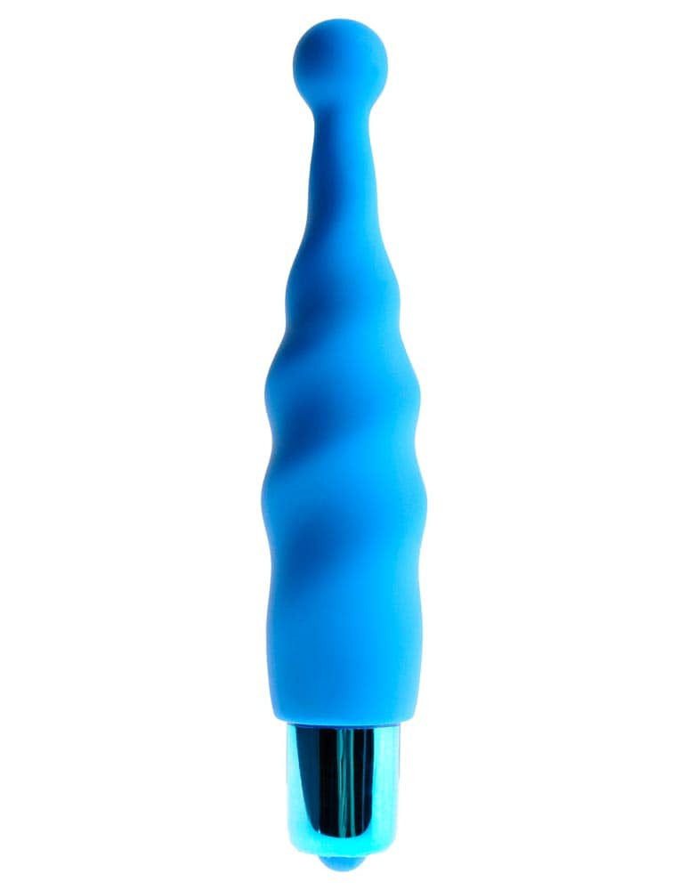 Classix - Vibrator wand, albastru, 14 cm