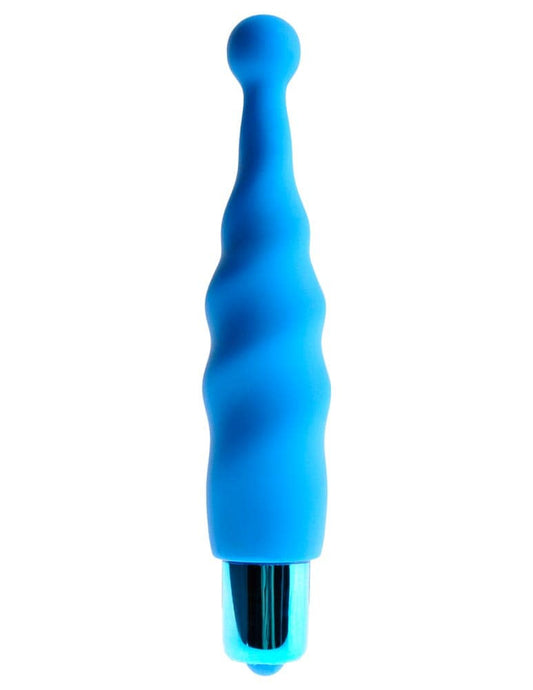 Classix - Vibrator wand, albastru, 14 cm