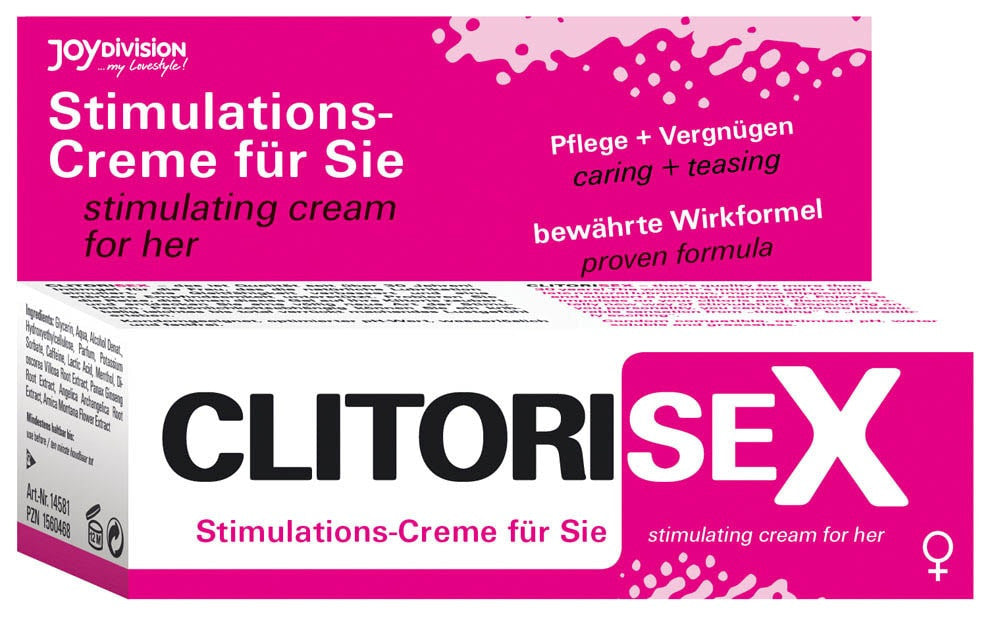 Clitorisex - Crema pentru Stimularea Clitorisului, 40 ml