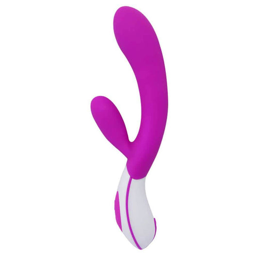 Colby - Vibrator iepuraș, mov, 21.5 cm - detaliu 6