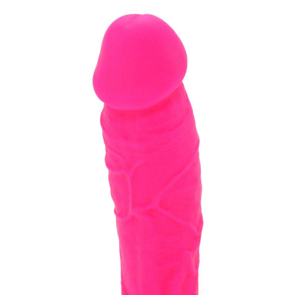 Colours Pleasures - Dildo realist, roz, 25 cm - detaliu 1