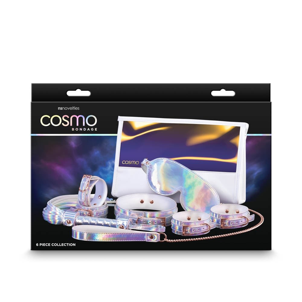 Cosmo Bondage Rainbow - Kit 6 accesorii BDSM - detaliu 1