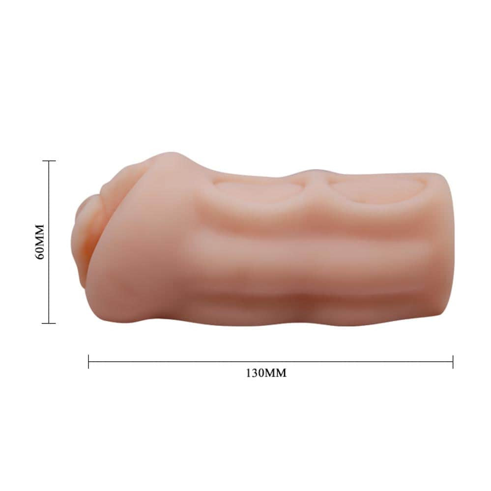 Crazy Bull Lillian - Masturbator realist din silicon, intrare tip vagin, 17 cm