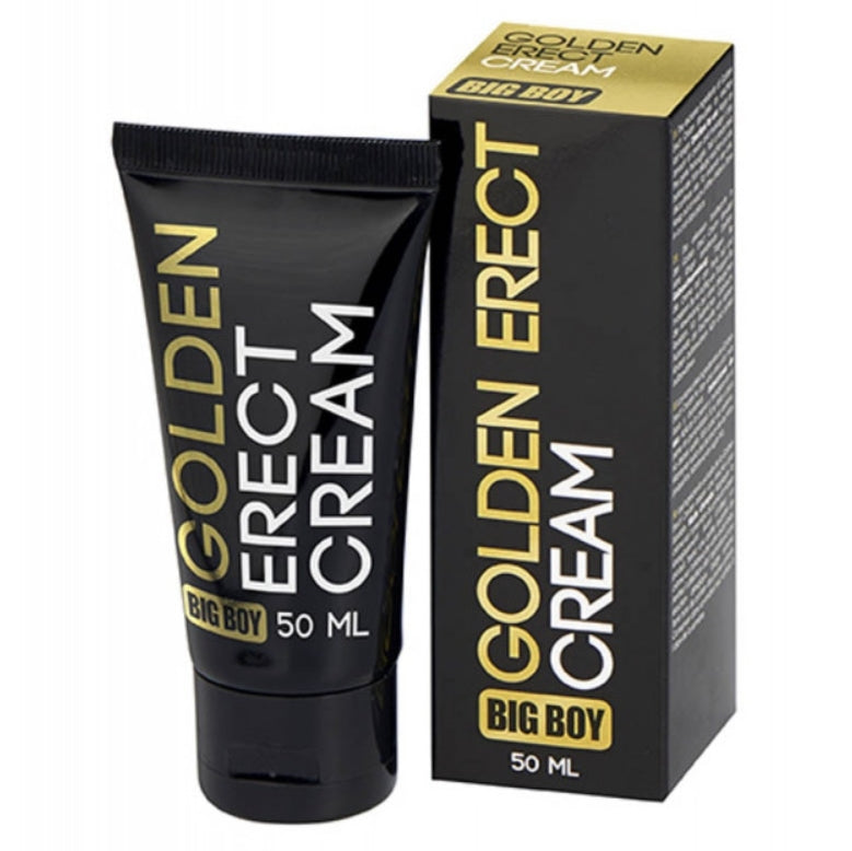 Big Boy Golden Erect -  Cremă pentru Stimulare Erectie 50 ml