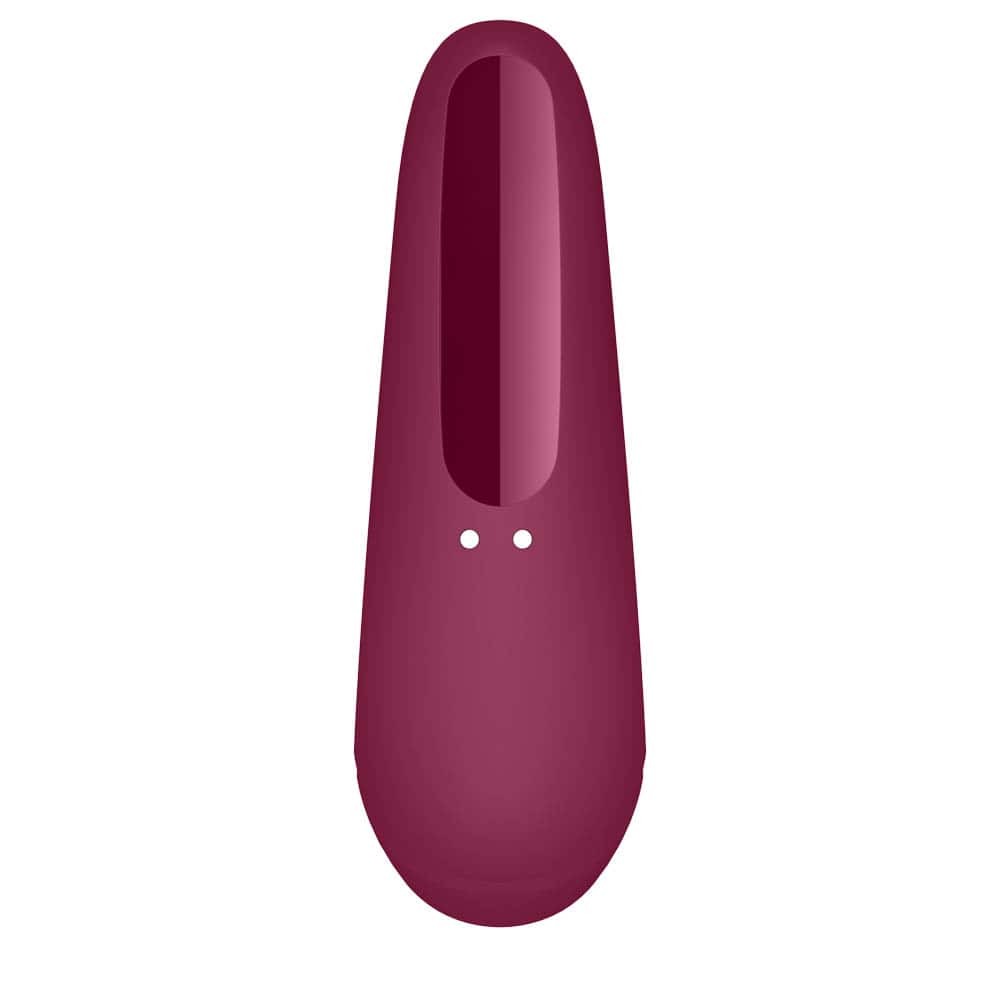 Curvy - Stimulator clitoris, roșu, 13.4 cm - detaliu 6