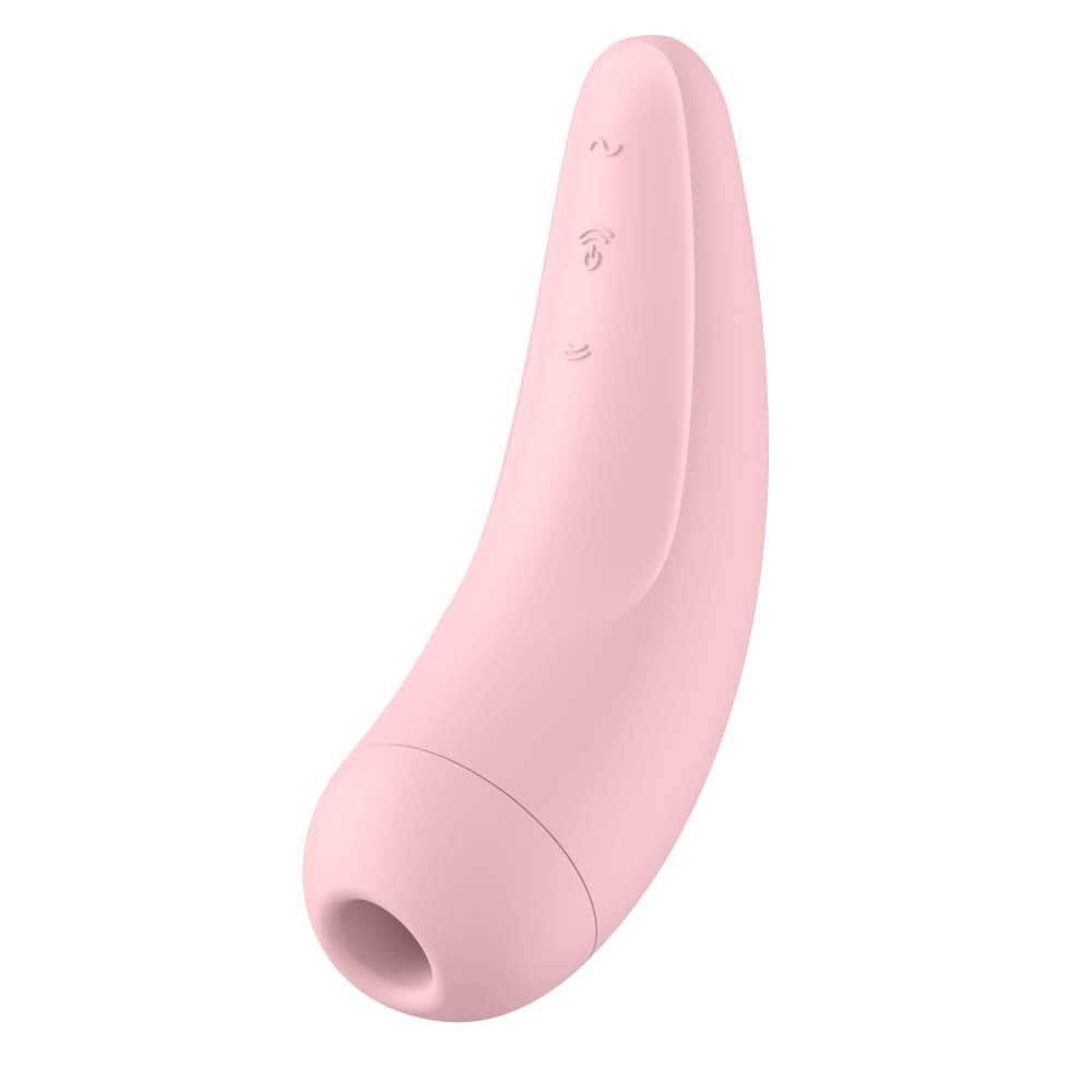 Curvy - Stimulator clitoris, roz, 13.4 cm