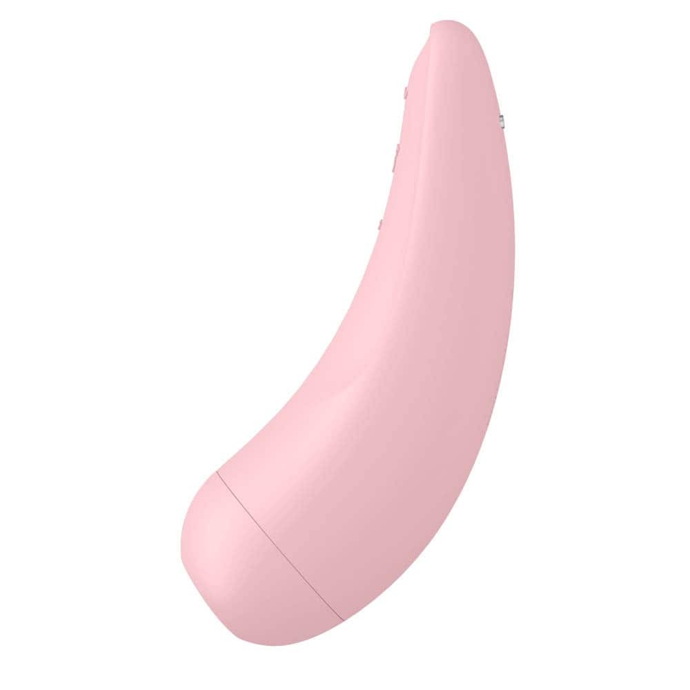 Curvy - Stimulator clitoris, roz, 13.4 cm - detaliu 3