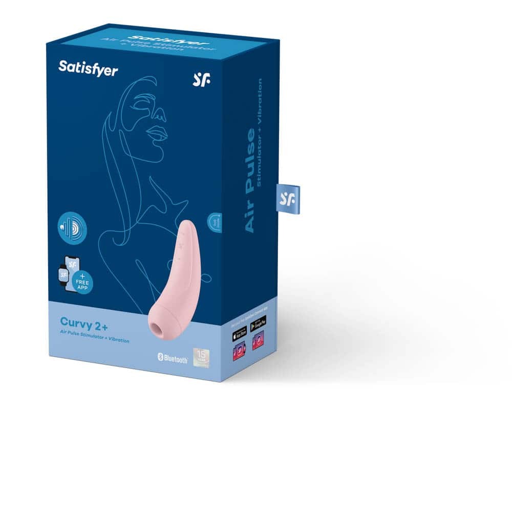 Curvy - Stimulator clitoris, roz, 13.4 cm - detaliu 4