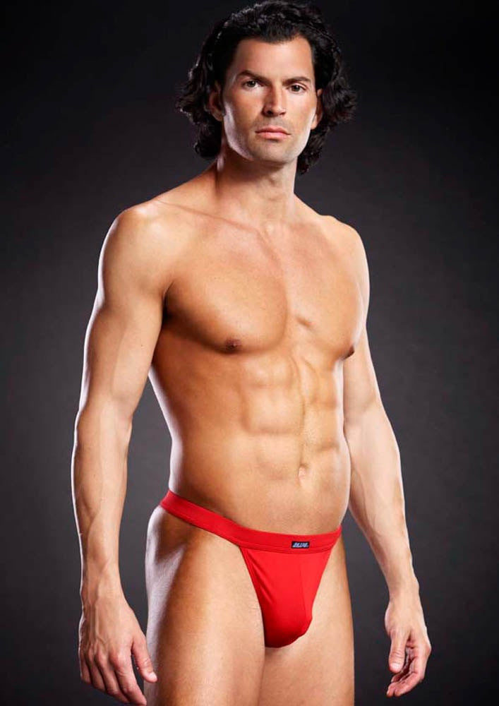 David - Chiloți sexy pentru bărbați, roșu, L/XL - detaliu 1