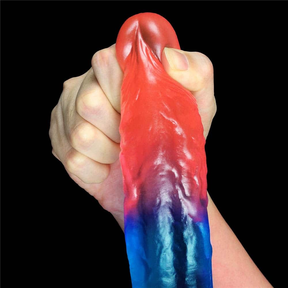 Dazzle Studs - Dildo multicolor, 20 cm - detaliu 2
