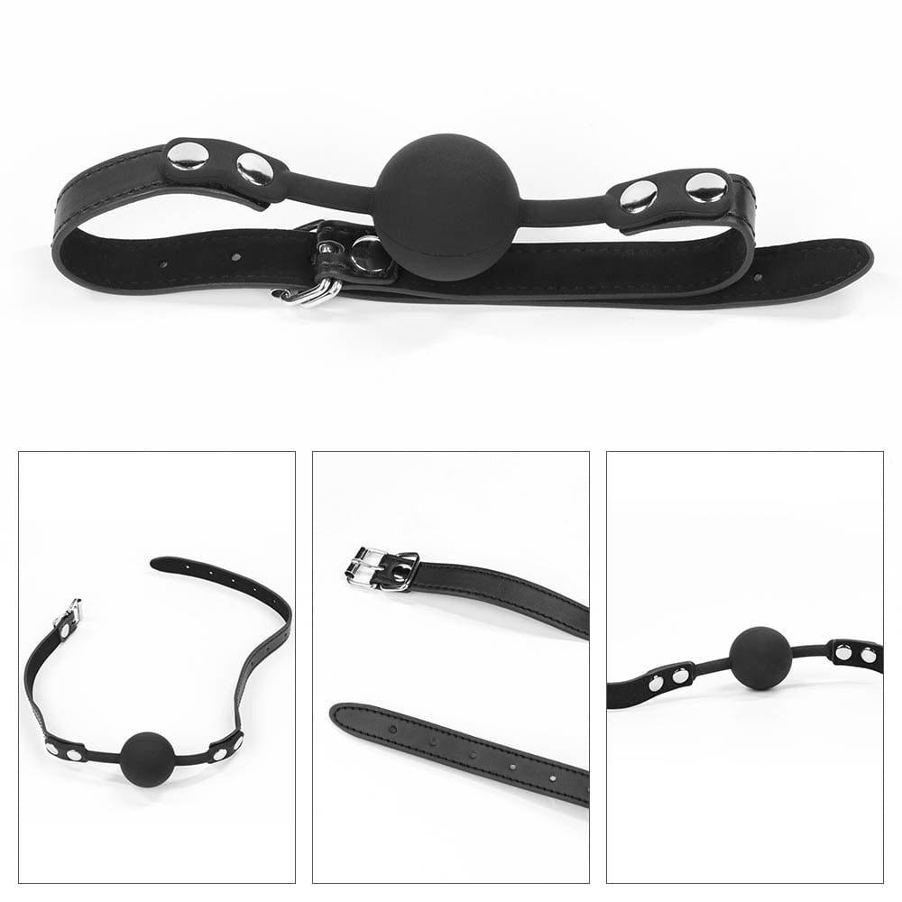 Deluxe Bondage Kit Black III - Set BDSM cu 3 Piese - detaliu 1