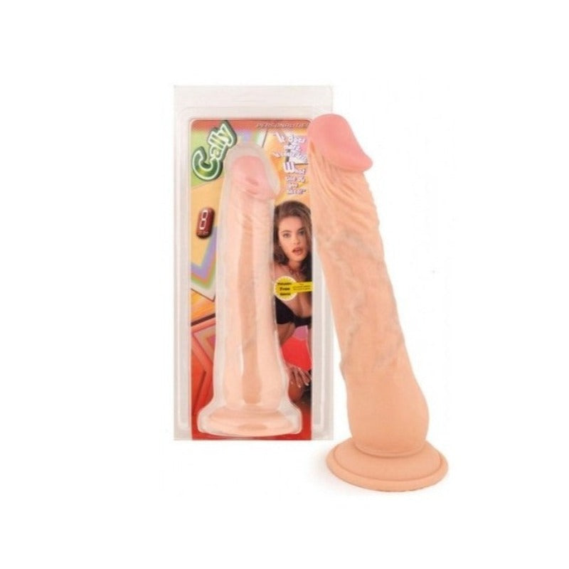 Cally - Dildo Realistic cu Ventuză 20 cm