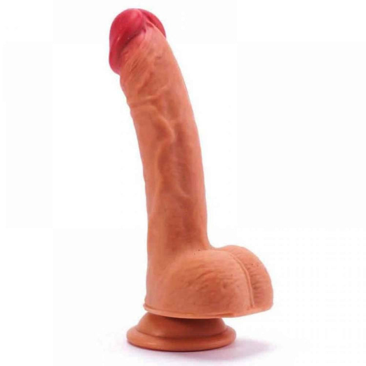 Dual-Layered Silicone Nature Cock Flesh - Dildo Realistic 20 cm