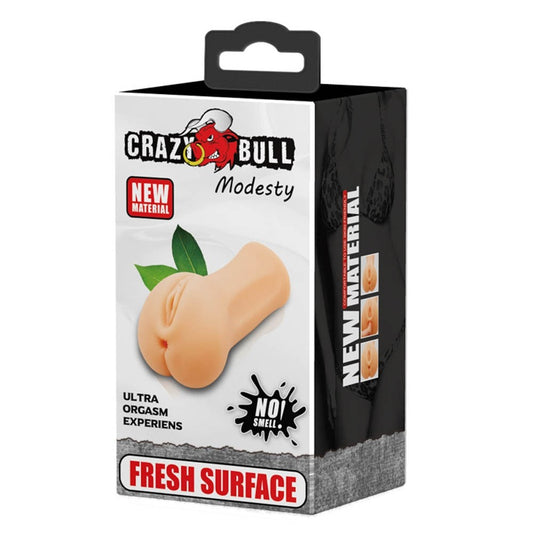 Doamna Modesta - Masturbator Realistic cu Vagin și Anus, 14 cm - detaliu 5