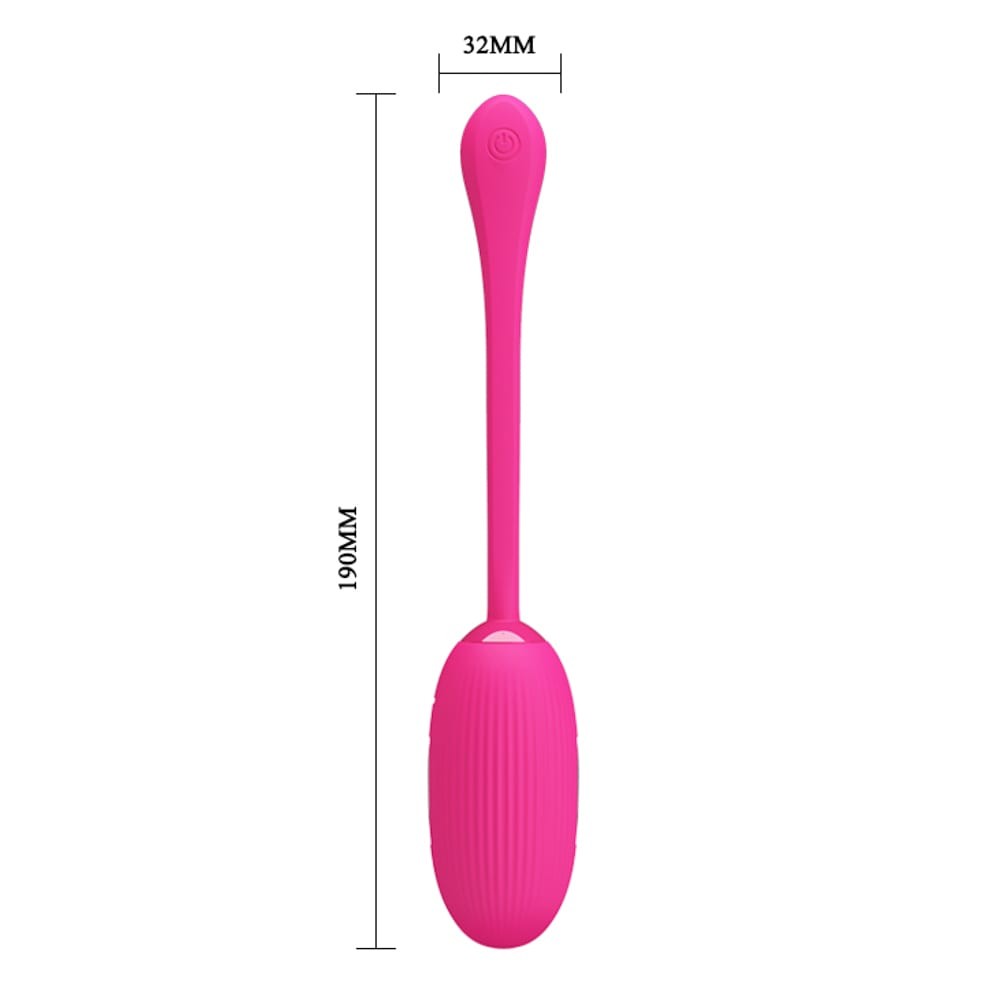 Doreen - Ou vibrator, mov, 19 cm - detaliu 5