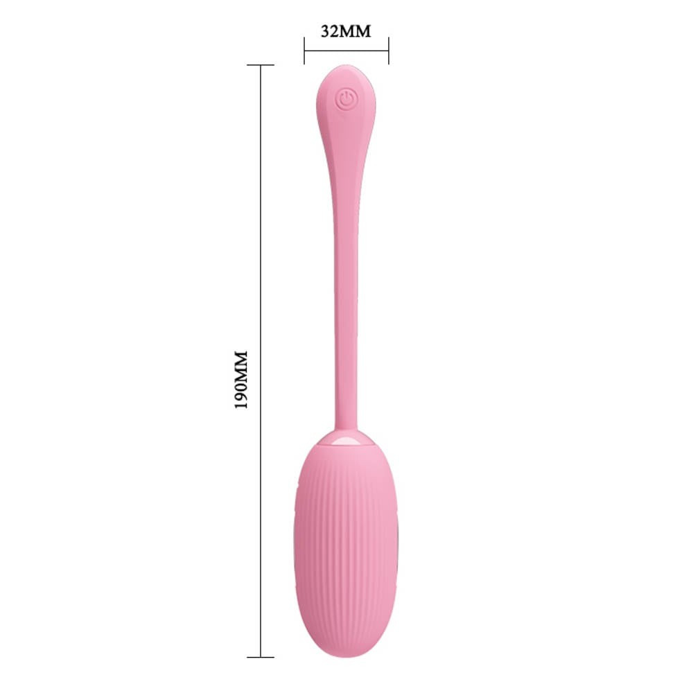 Doreen - Ou vibrator, roz, 19 cm