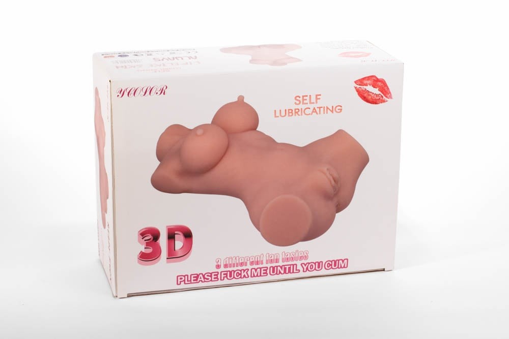 Double Hole 3D II - Masturbator cu sâni, anus și vagin - detaliu 5