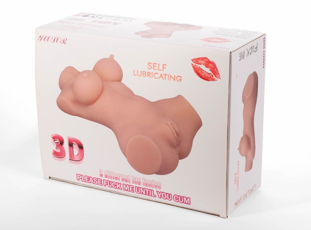 Double Hole 3D II - Masturbator cu sâni, anus și vagin - detaliu 6