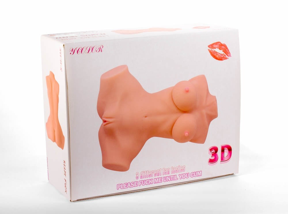 Double Hole 3D III - Masturbator cu sâni, anus și vagin - detaliu 4