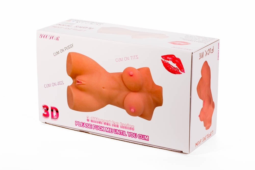 Double Hole 3D VI - Masturbator cu sâni, anus și vagin - detaliu 6